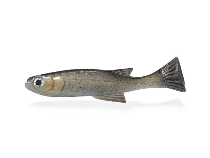 Monster Burno Real Smoke Baitfish Silver Black Glitter